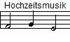 Hochzeitsmusik